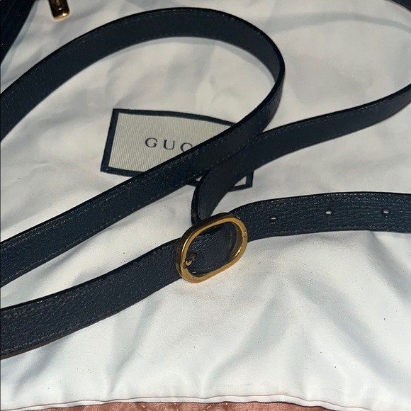 Gucci Black and Cream Crossbody Bag - Picture 14 of 15